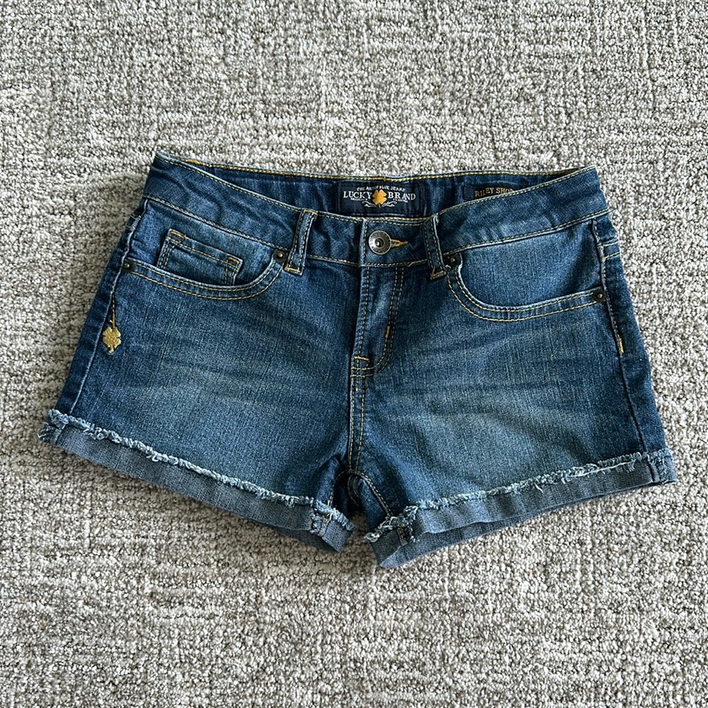 Lucky Brand girls denim shorts